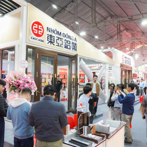  东亚铝业 - 在 2025 年河内 Vietbuild 展览会上彰显先锋印记